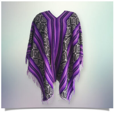 Poncho Cusco - Wool Blend